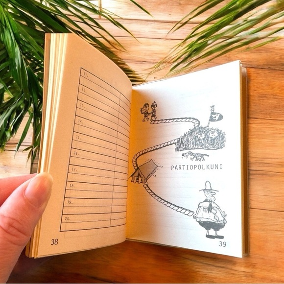 VINTAGE Finnish Scout Achievement Book | PARTIOLAISEN SUORITUSKIRJA - Retro - Picture 2 of 8